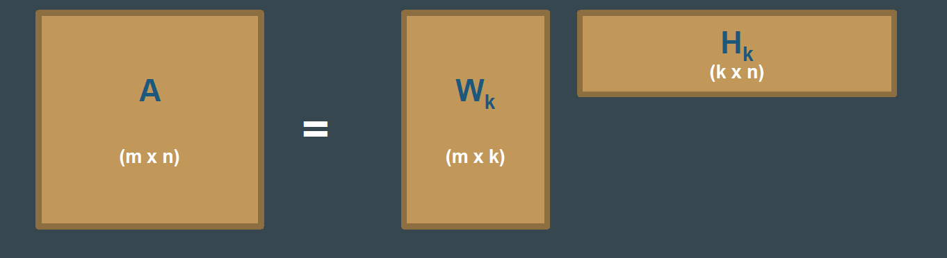 NMF factorization